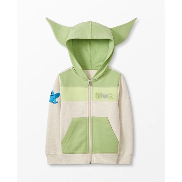 $64 Kids Hanna Andersson Star Wars Hoodie - Size 4 - Picture 1 of 7
